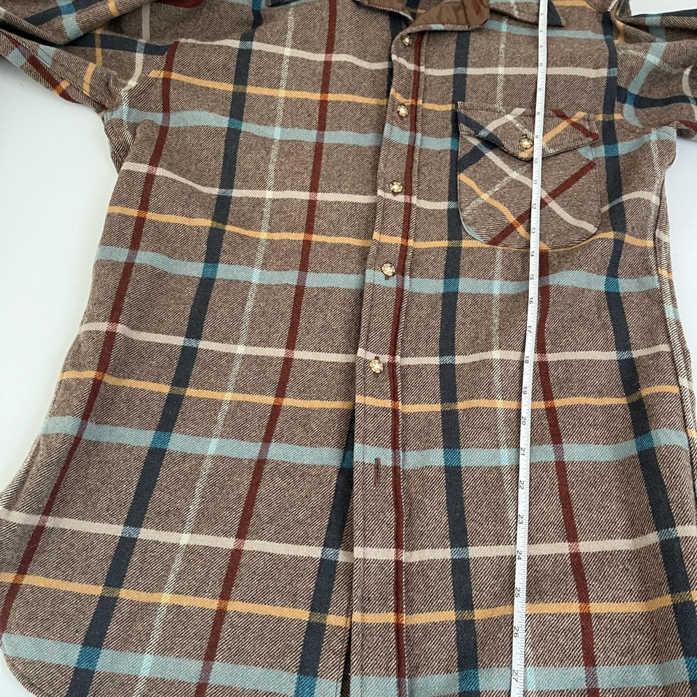 Pendleton Multicolor Plaid Button-Down Shirt Size… - image 8